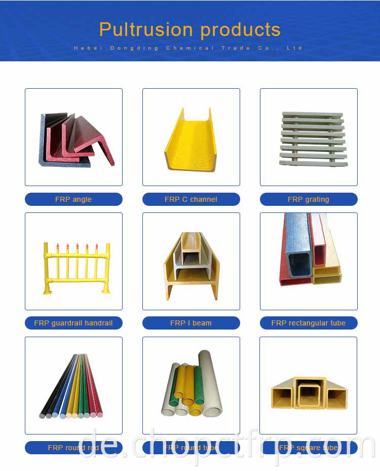 FRP -Pulstusionsausrüstung Fiberglas -Profil -Pulstusionsmaschine für Profile